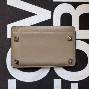 Valentino Beige Card Holder